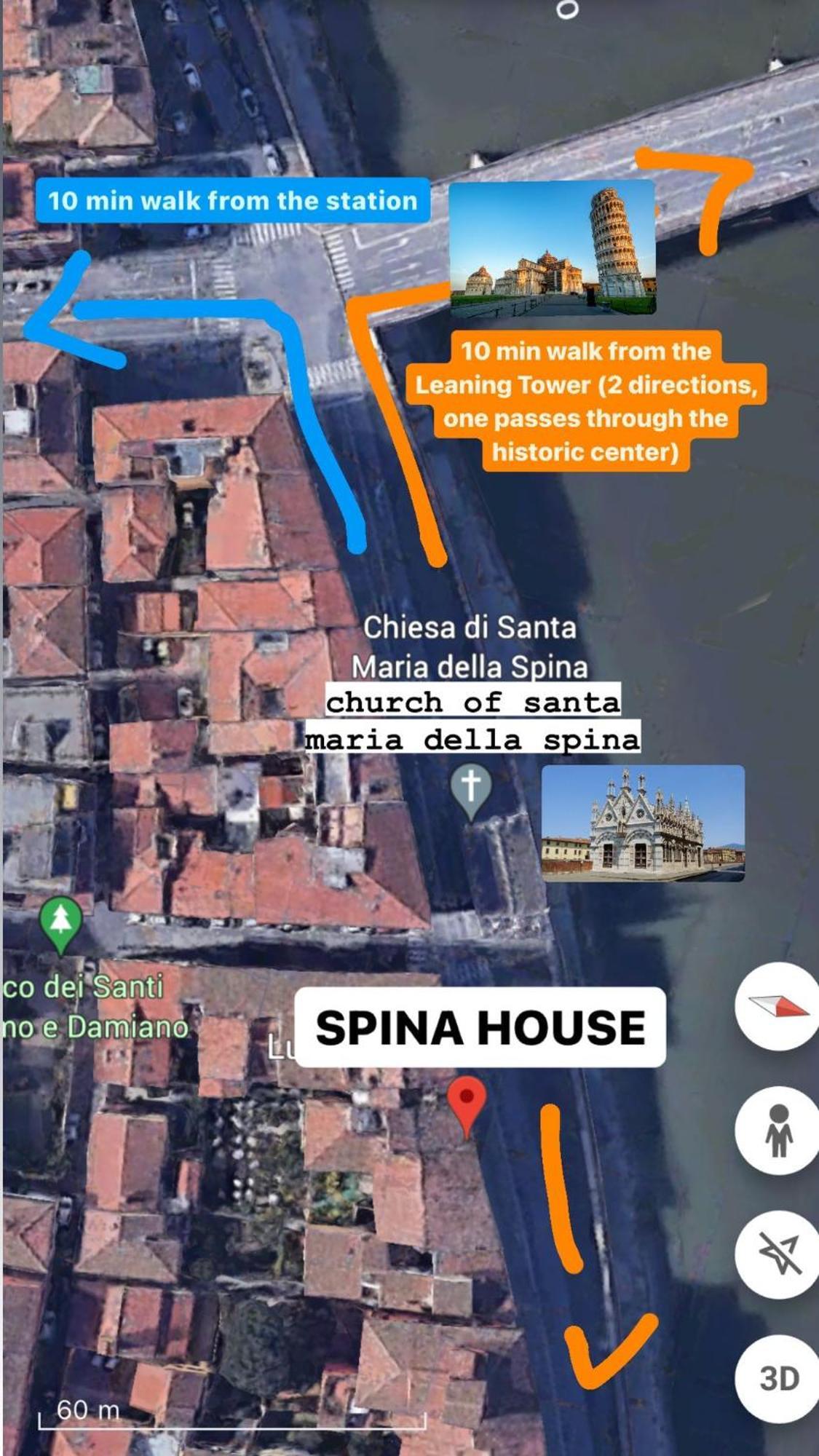 Appartamento Centro Storico Spina White House Pisa Esterno foto